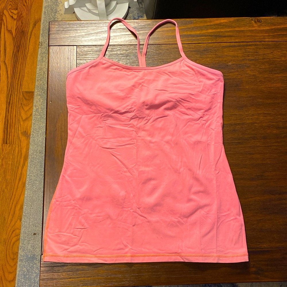 LULULEMON BRAND POWER Y TANK TOP SZ 12